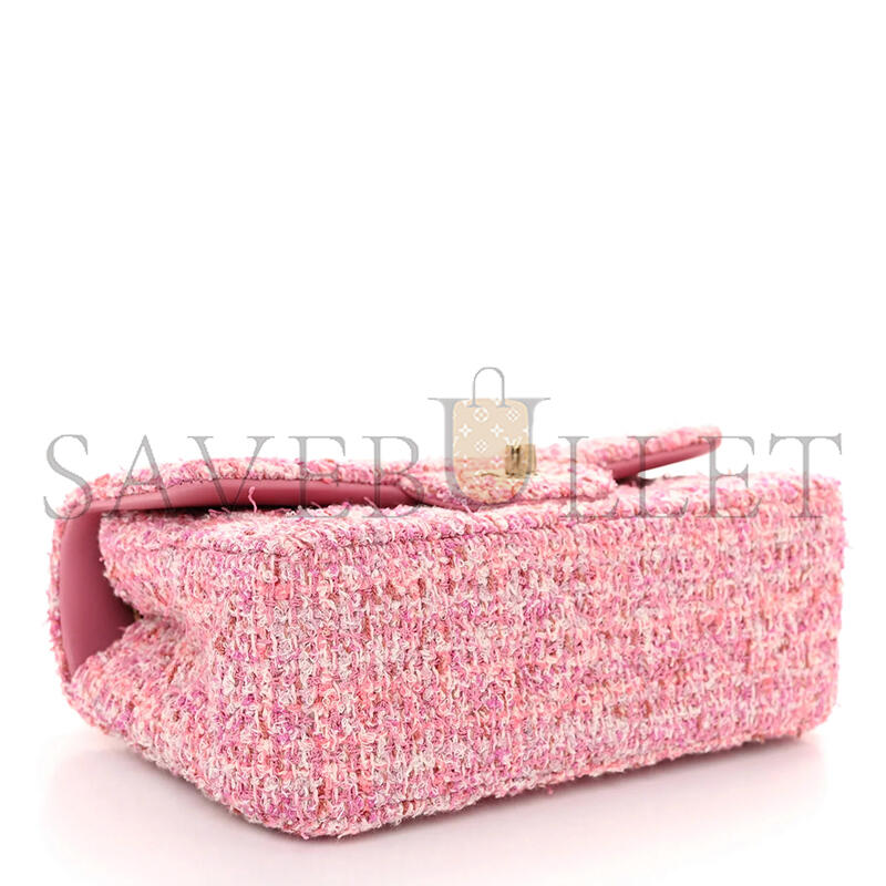 Ch**el mini tweed flap bag 155672 (20*13*7cm)